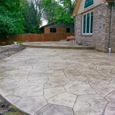 STAMPED CONCRETE